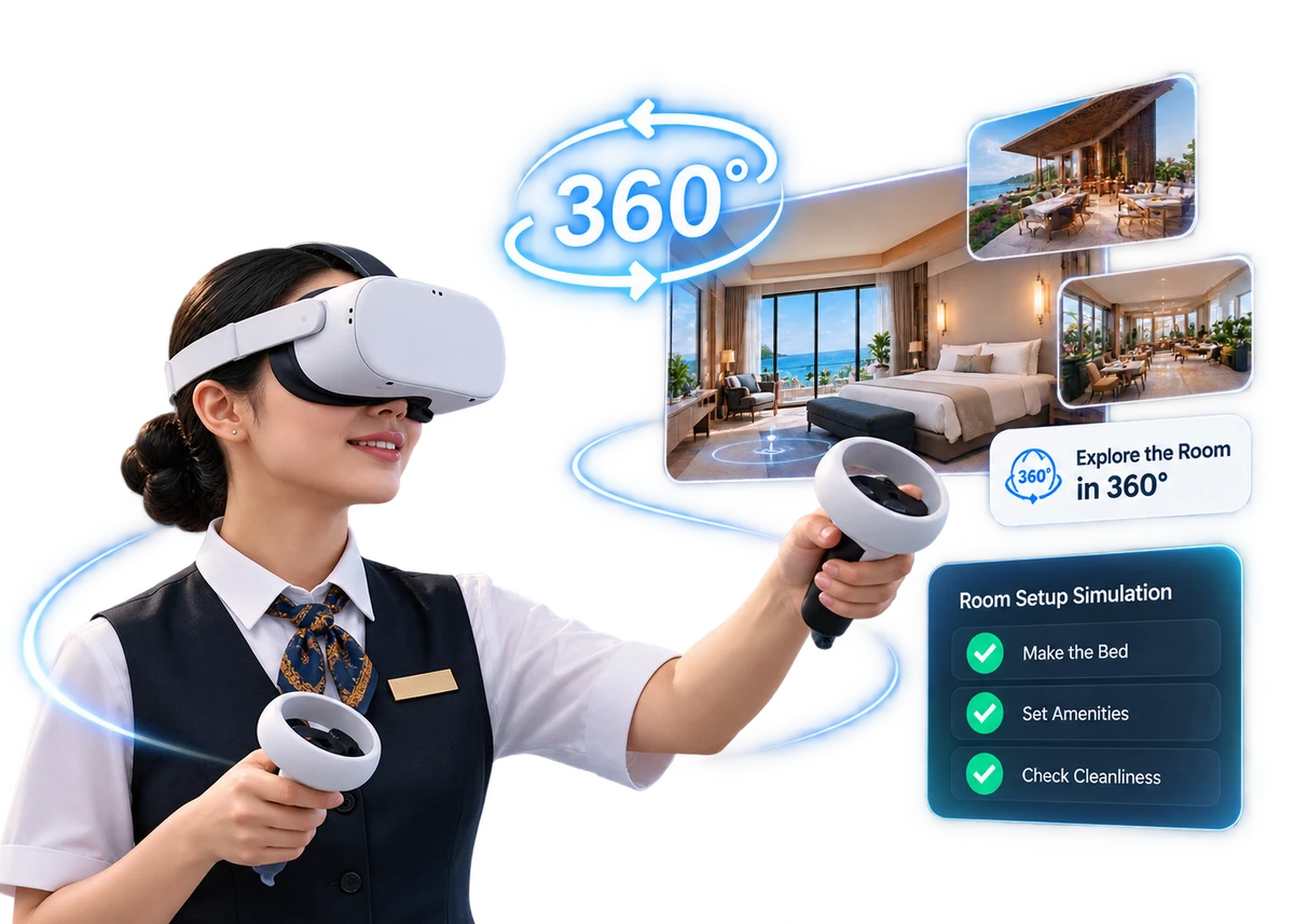 Learning Management System — 360° immersive learning